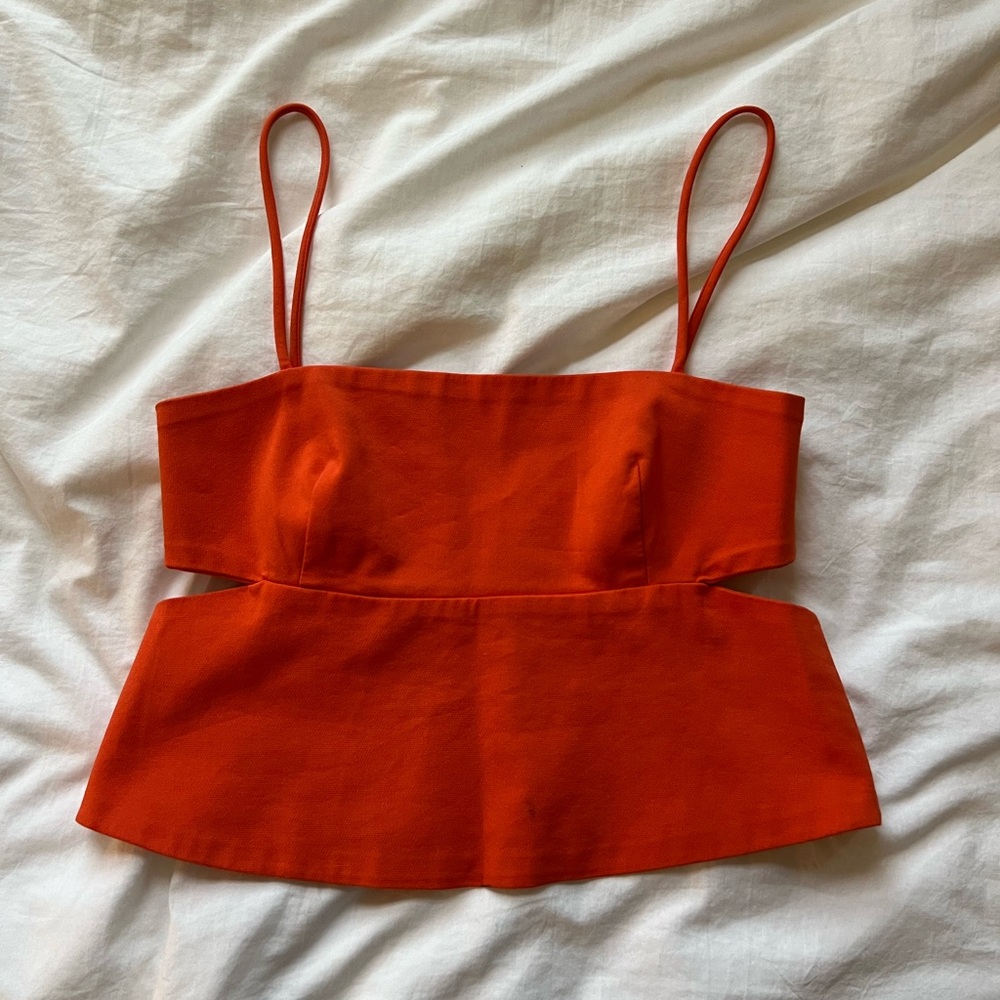 Zara Orange Tank